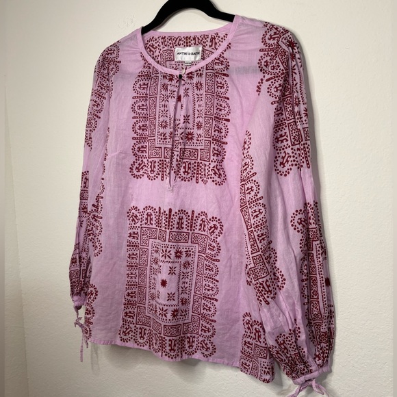 Antik Batik Anthropologie Nalii Blouse - Picture 5 of 15
